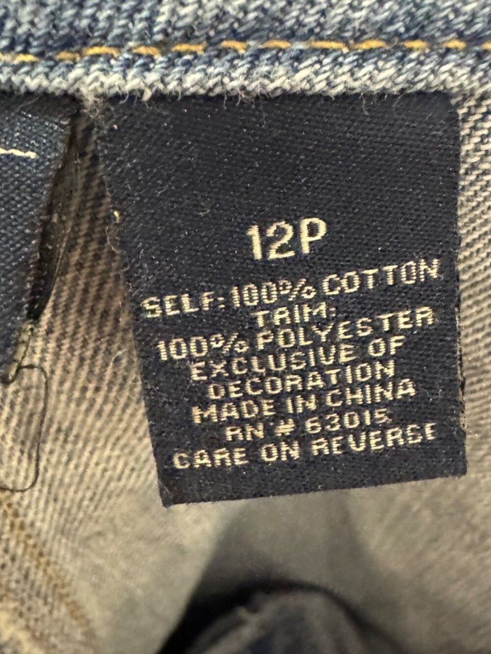 Genuine Sonoma Jean Company Petite Embroidered Wide Leg Jeans 12P - Picture 4 of 8